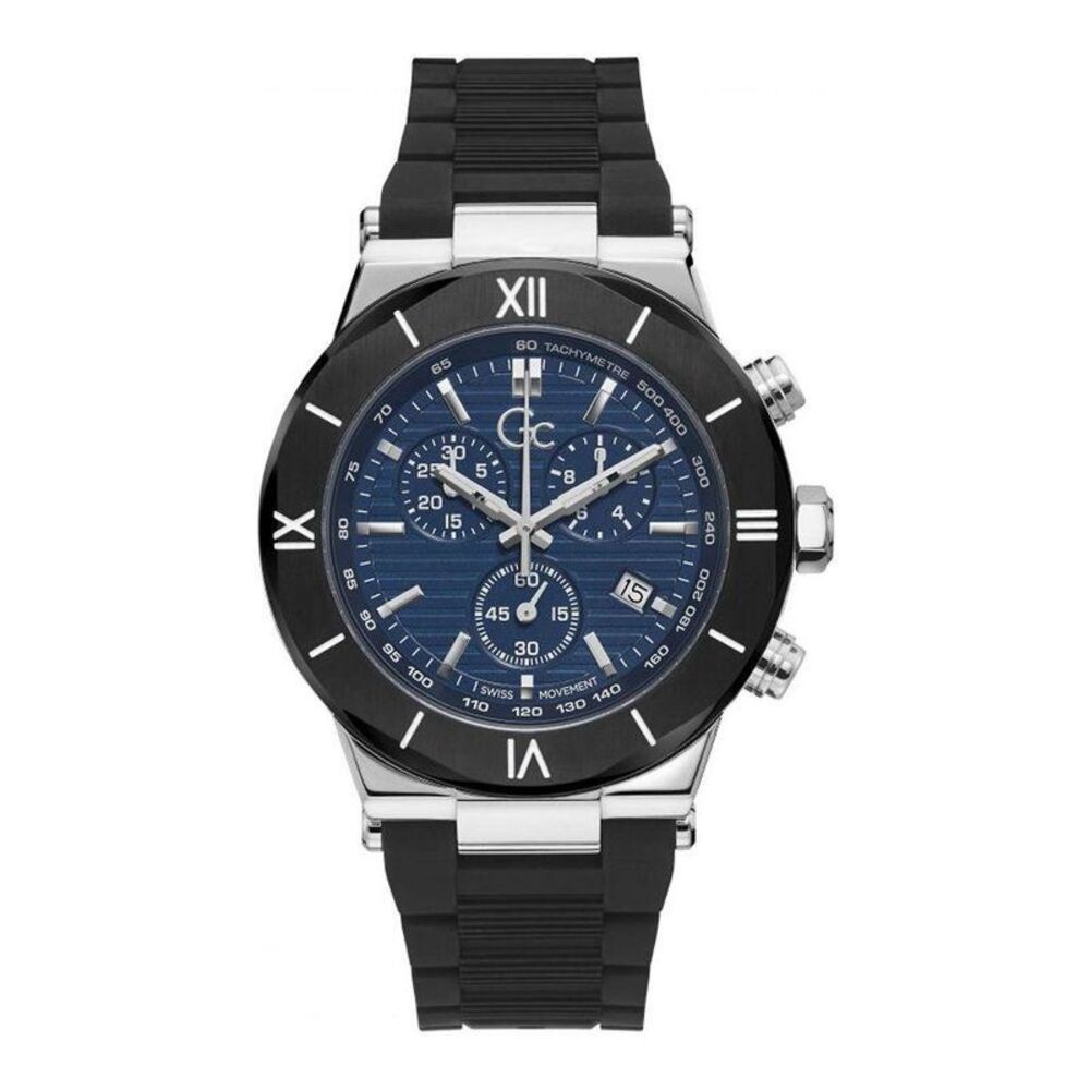 GC Synthetic Sport Watch with Durable Strap Men Black Watches